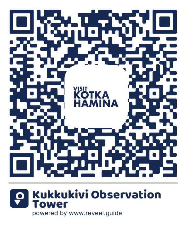 Image of the QR linking to the Kukkukivi Observation Tower