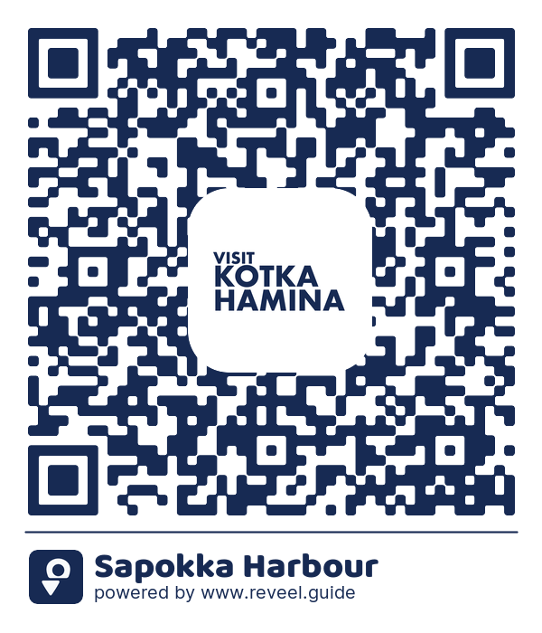 Image of the QR linking to the Sapokka hamn