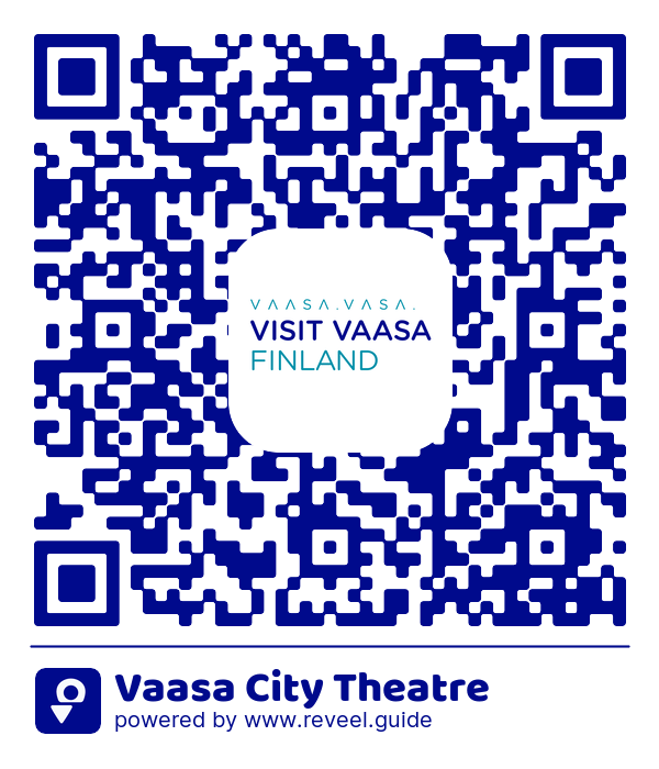 Image of the QR linking to the Vaasa City Theatre
