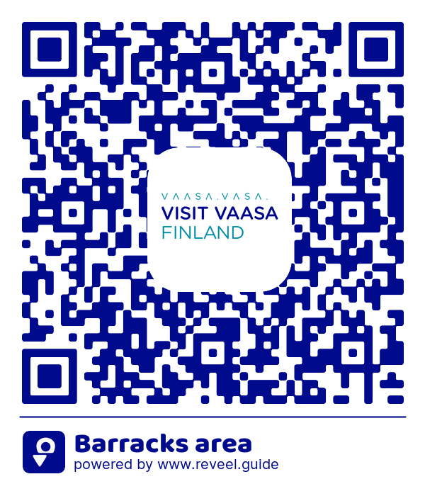 Image of the QR linking to the Barracks area