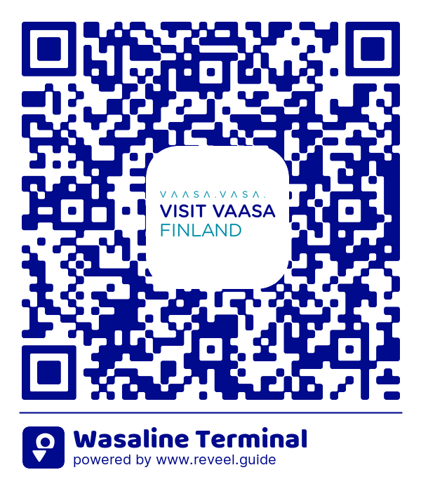 Image of the QR linking to the Wasaline Terminal