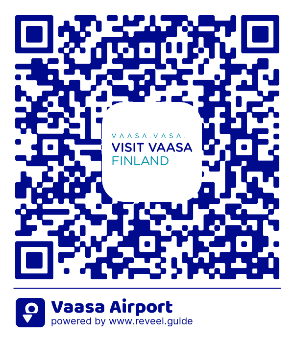 Image of the QR linking to the Vaasa Airport