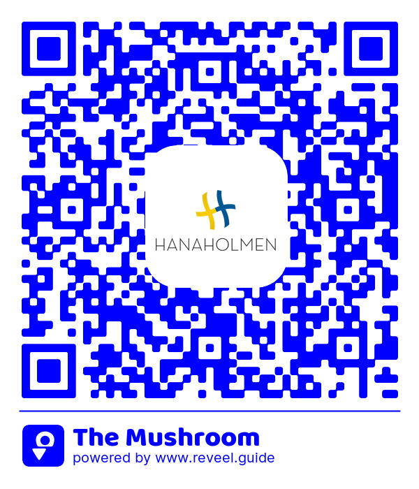 Image of the QR linking to the The Mushroom