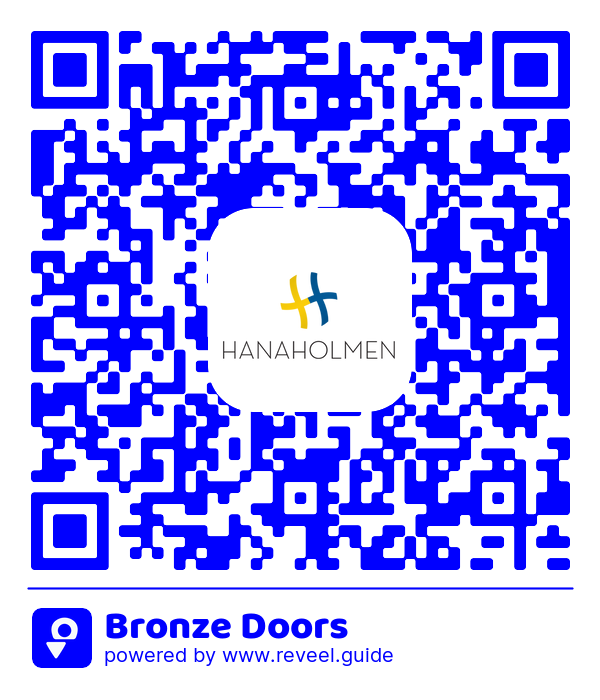 Image of the QR linking to the Bronze Doors