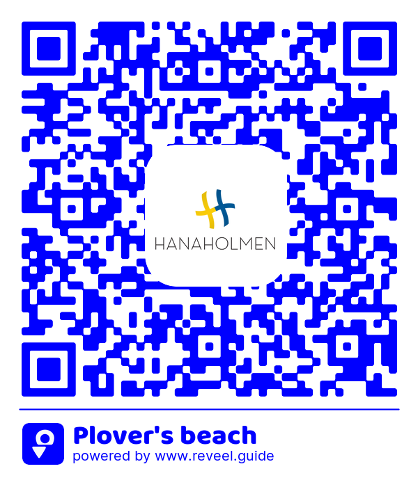 Image of the QR linking to the Plover's beach