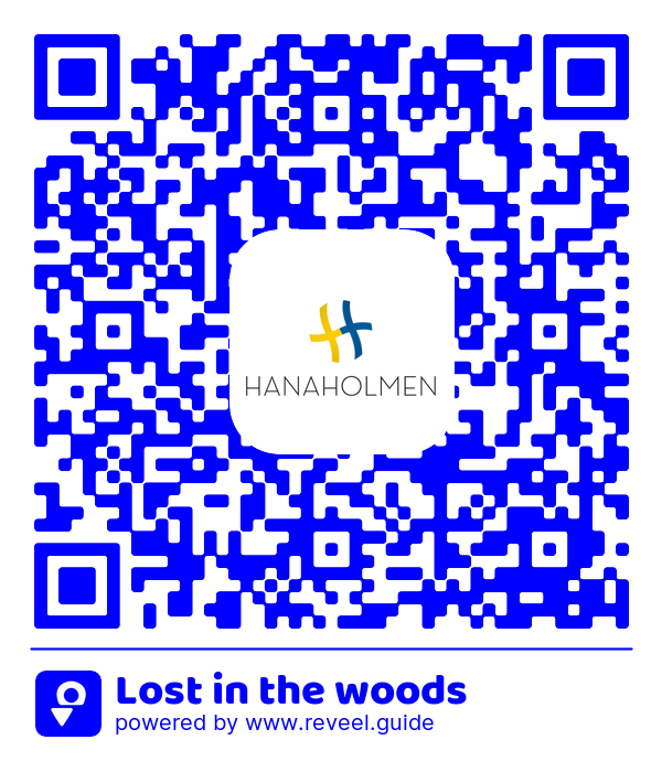 Image of the QR linking to the Lost in the woods