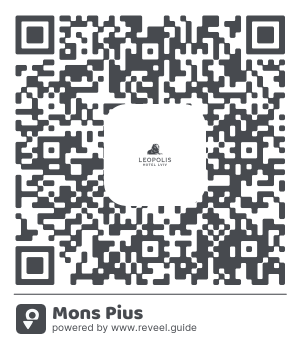 Image of the QR linking to the Mons Pius