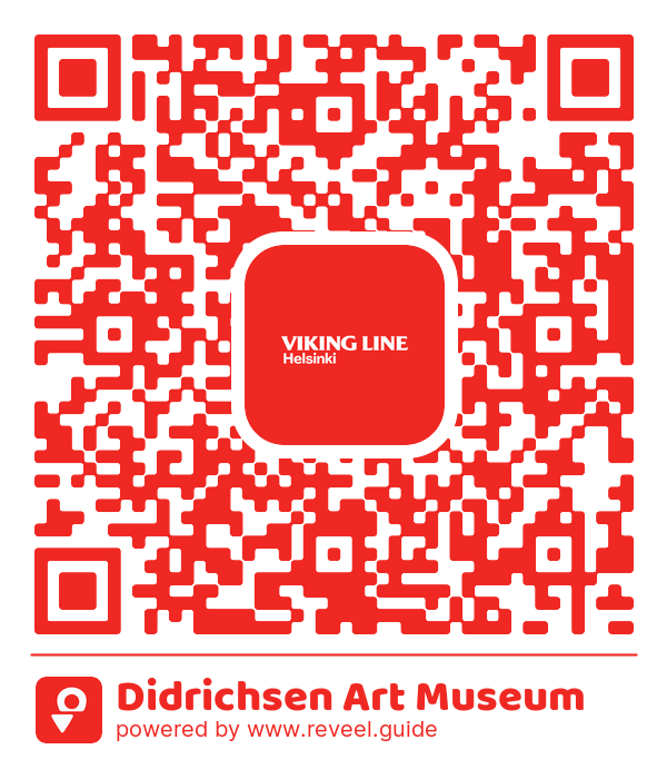 Image of the QR linking to the Didrichsen Art Museum