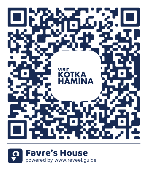 Image of the QR linking to the Favre’s House