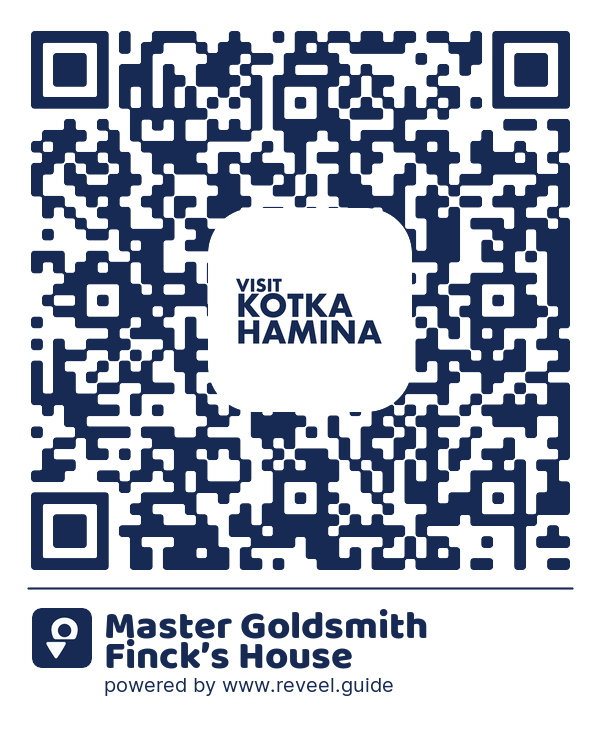Image of the QR linking to the Guldsmedsmästare Fincks hus