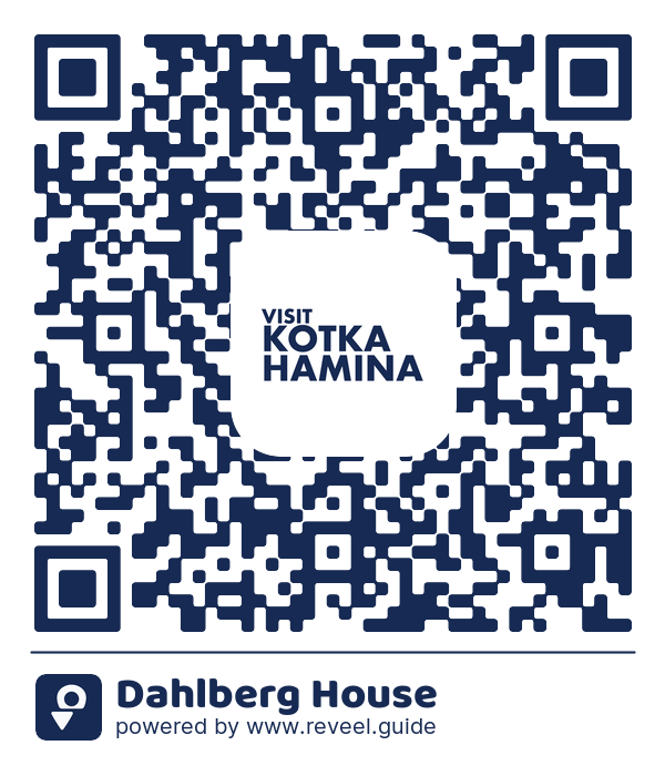 Image of the QR linking to the Dahlberg House