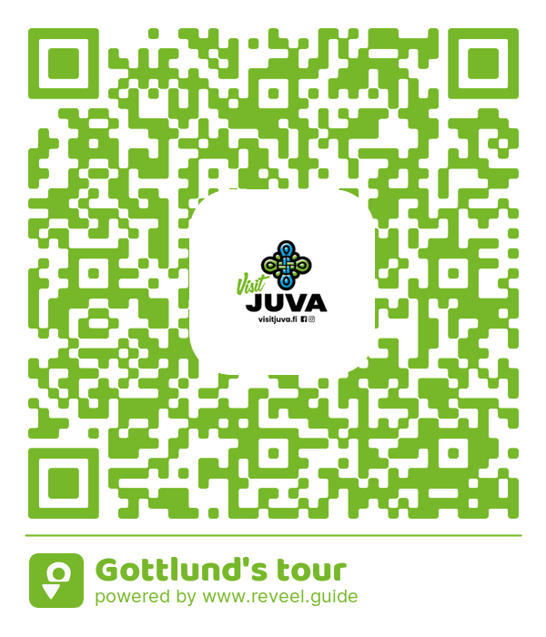 Image of the QR linking to the Gottlund's tour