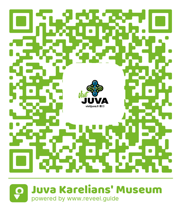 Image of the QR linking to the Juva Karelians' Museum