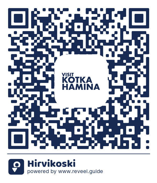 Image of the QR linking to the Hirvikoski