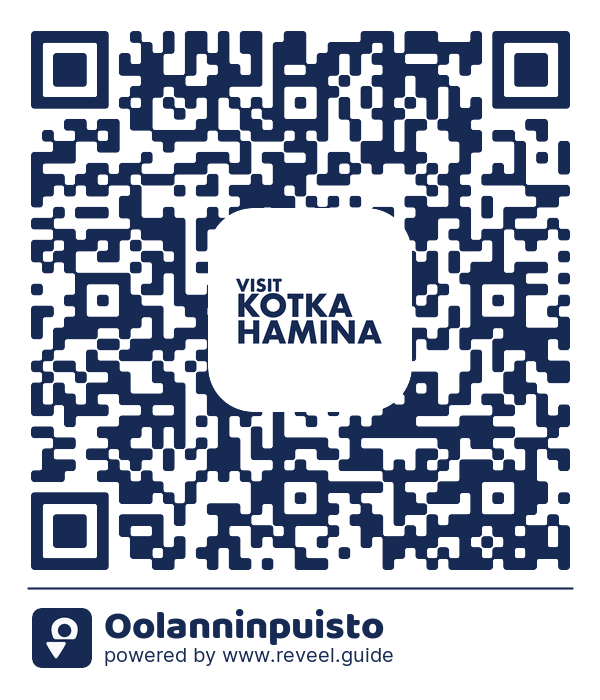 Image of the QR linking to the Oolanninpuisto