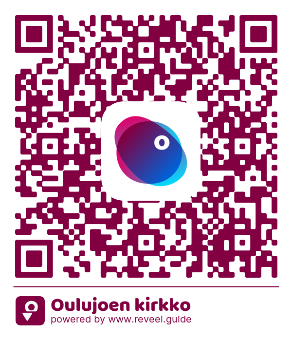 Image of the QR linking to the Oulujoki Church