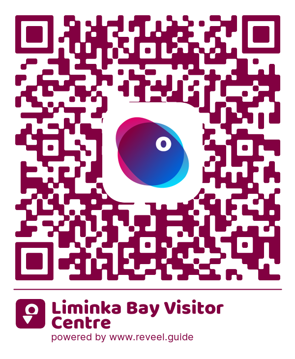 Image of the QR linking to the Liminka Bay Visitor Centre