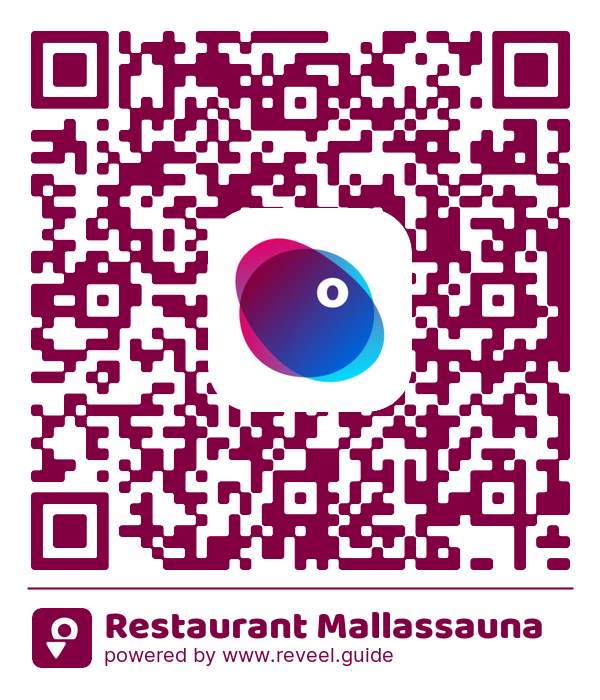 Image of the QR linking to the Restaurant Mallassauna