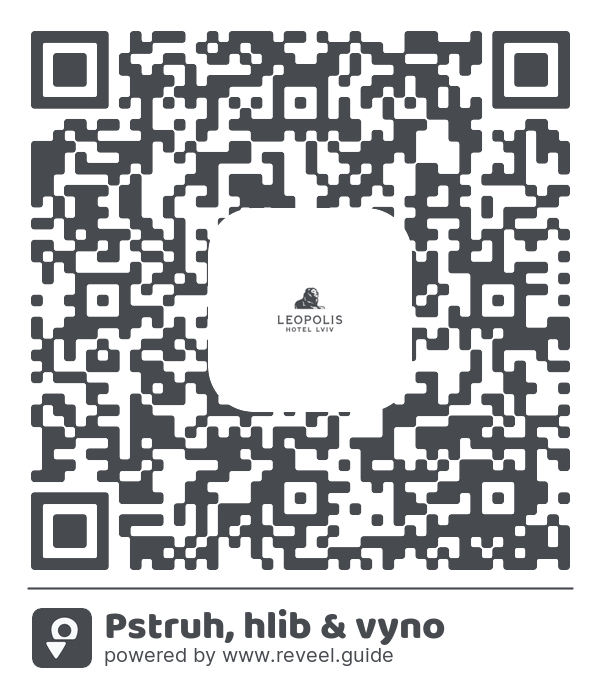 Image of the QR linking to the Pstruh, hlib & vyno