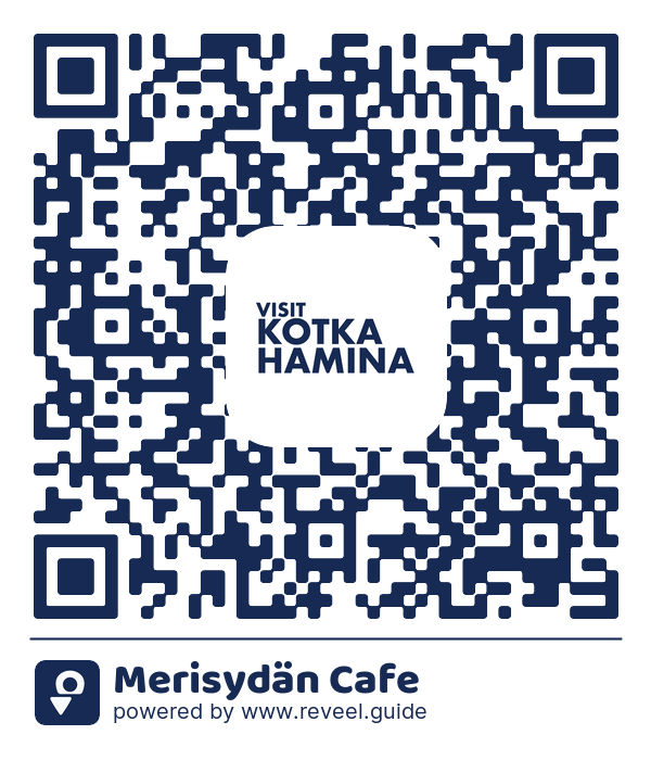 Image of the QR linking to the Merisydän Cafe