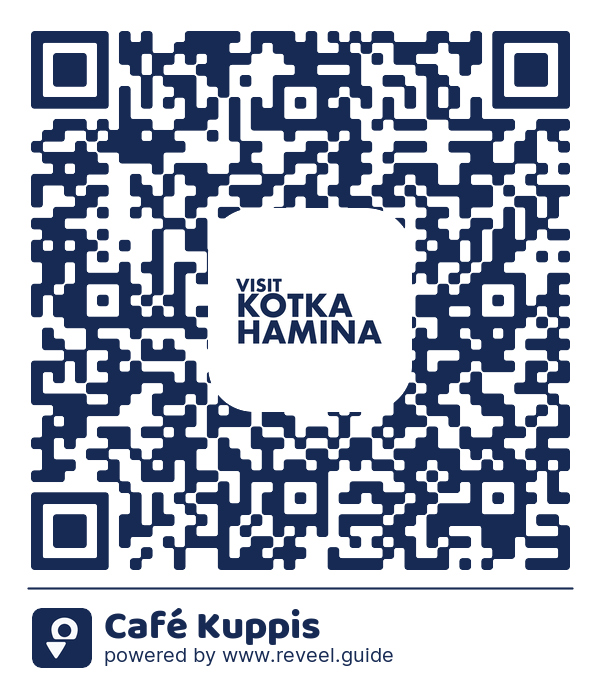 Image of the QR linking to the Café Kuppis