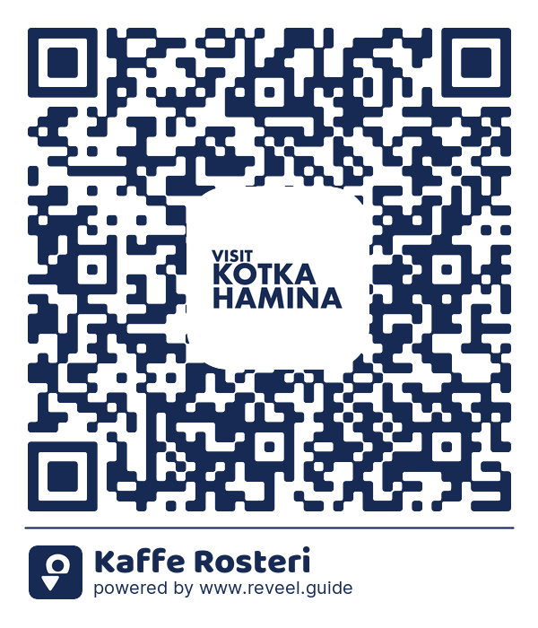 Image of the QR linking to the Kaffe Rosteri