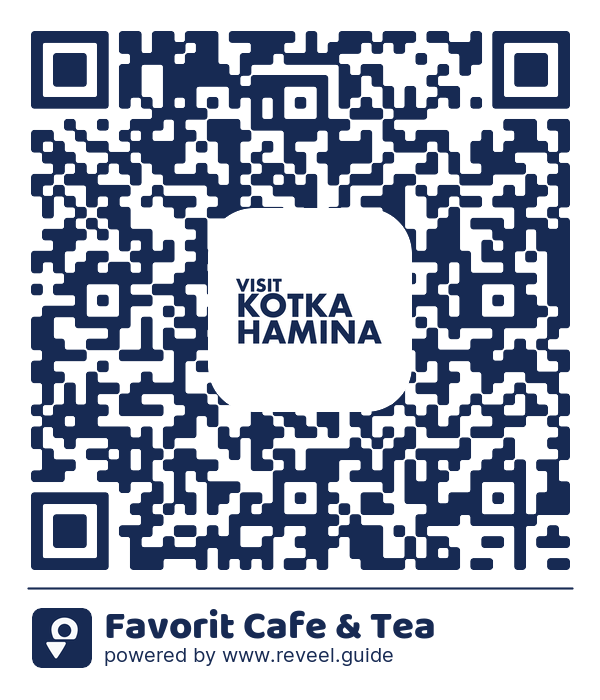 Image of the QR linking to the Favorit Cafe & Tea