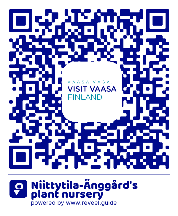 Image of the QR linking to the Niittytila-Änggård's plant nursery
