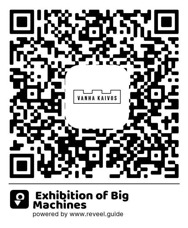 Image of the QR linking to the  Exhibition of Big Machines