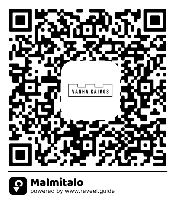 Image of the QR linking to the Malmitalo