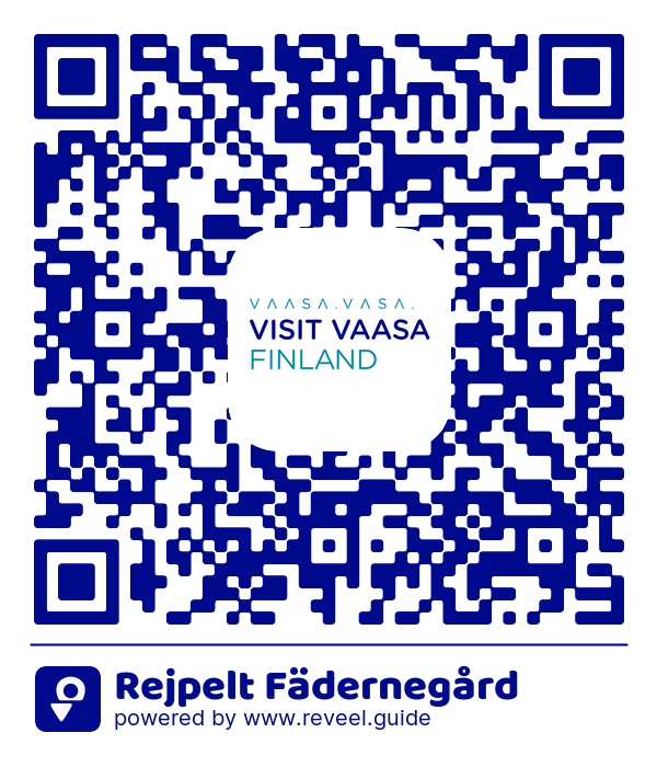 Image of the QR linking to the Rejpelt Fädernegård
