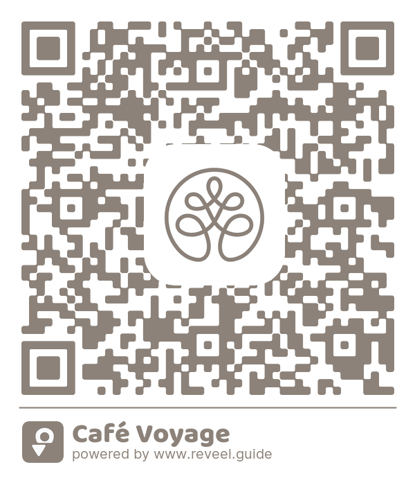 Image of the QR linking to the Café Voyage