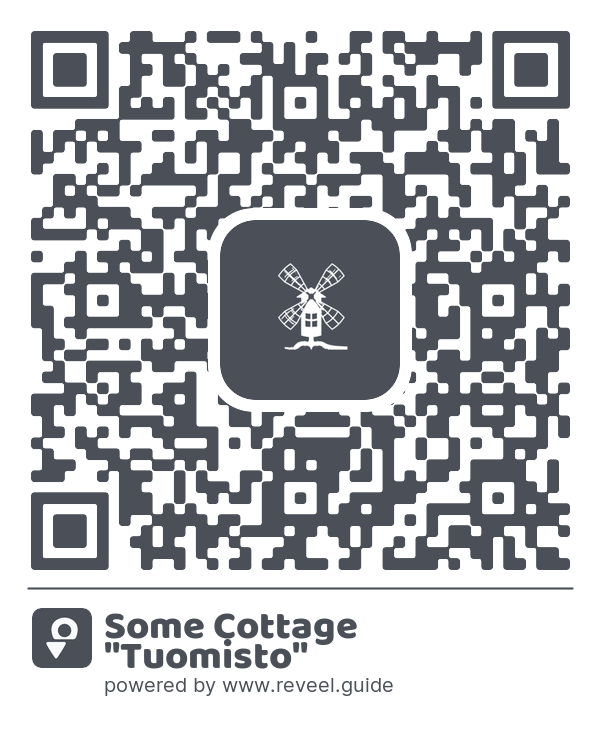 Image of the QR linking to the Some Cottage "Tuomisto"