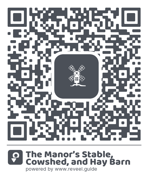 Image of the QR linking to the The Manor’s Stable, Cowshed, and Hay Barn
