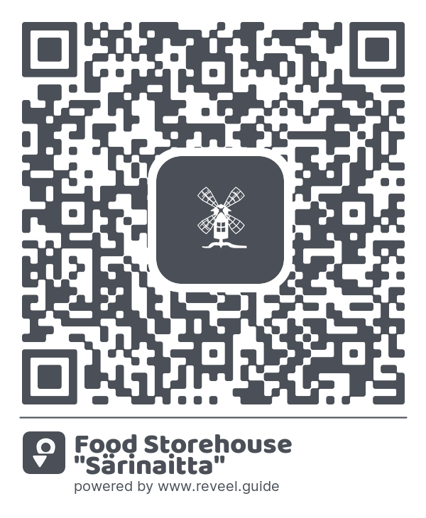 Image of the QR linking to the Food Storehouse "Särinaitta"