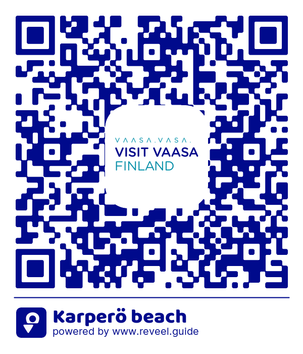 Image of the QR linking to the Karperö beach