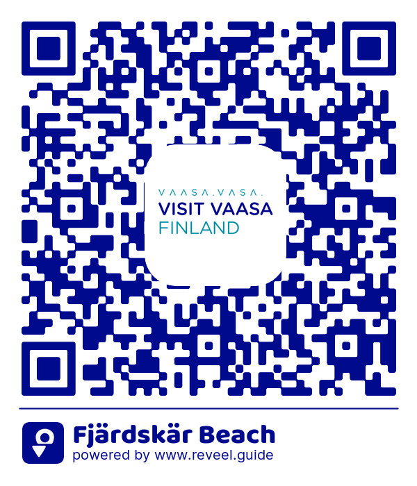Image of the QR linking to the Fjärdskärs strand
