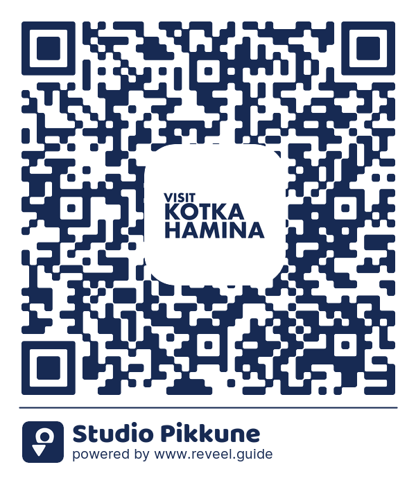 Image of the QR linking to the Studio Pikkune