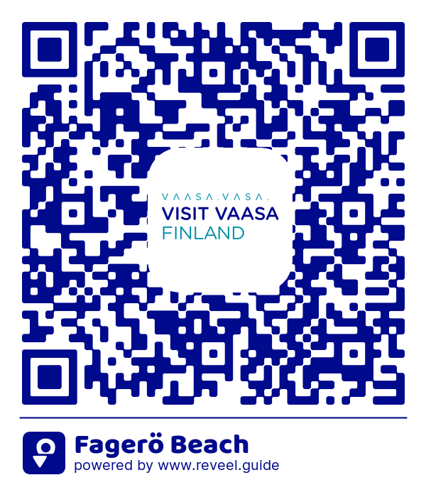 Image of the QR linking to the Fagerön ranta