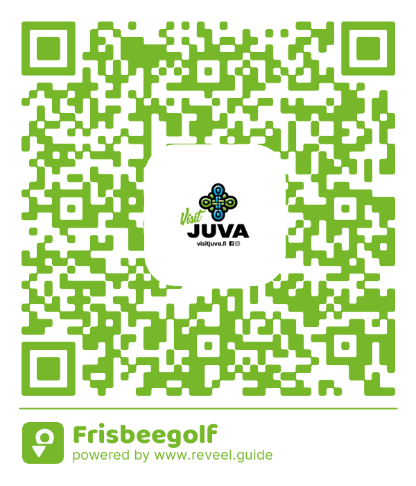 Image of the QR linking to the Frisbeegolf