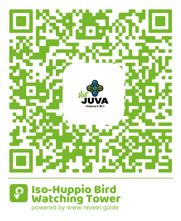 Image of the QR linking to the Iso-Huppio Bird Watching Tower