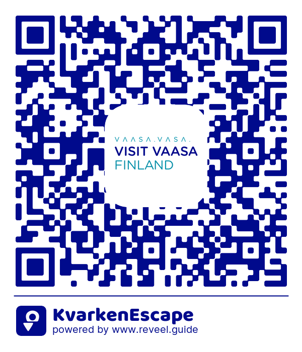 Image of the QR linking to the KvarkenEscape