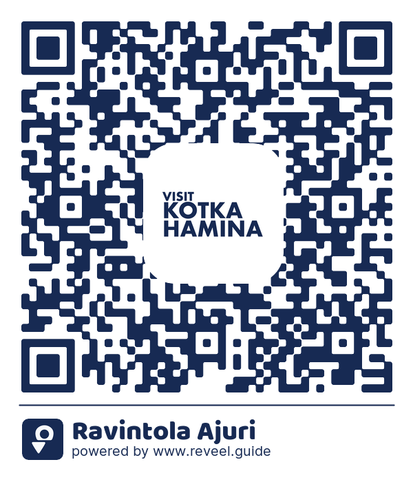 Image of the QR linking to the Ravintola Ajuri