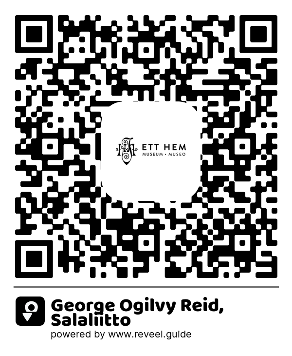 Image of the QR linking to the George Ogilvy Reid, A Conspiracy