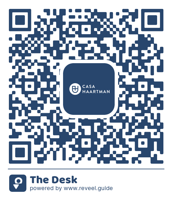 Image of the QR linking to the The Desk