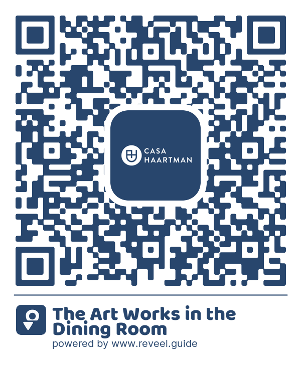 Image of the QR linking to the The Art Works in the Dining Room