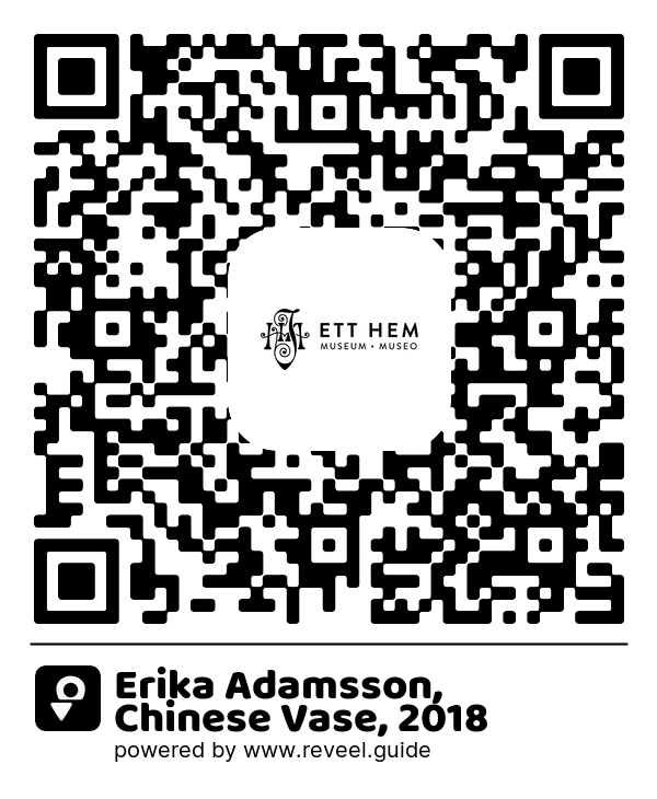 Image of the QR linking to the Erika Adamsson, Chinese Vase, 2018