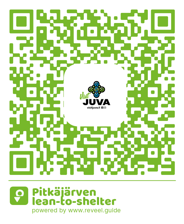Image of the QR linking to the Pitkäjärven lean-to-shelter