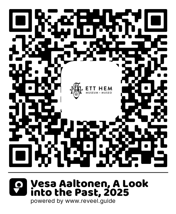 Image of the QR linking to the Vesa Aaltonen, A Look into the Past, 2025