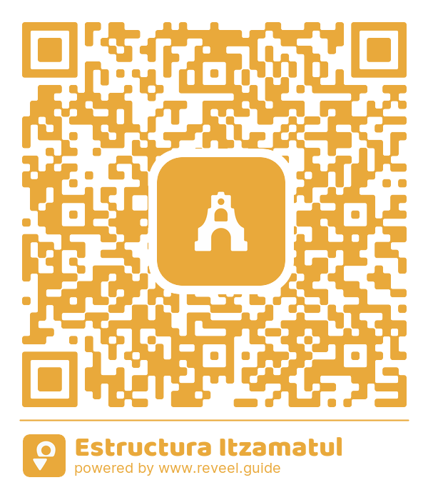Image of the QR linking to the Estructura Itzamatul